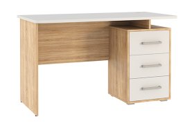 Стол компьютерный 1200 Лайт-2 дуб сонома/белый в Ханты-Мансийске - hanty-mansijsk.mebel-tymen.ru | фото