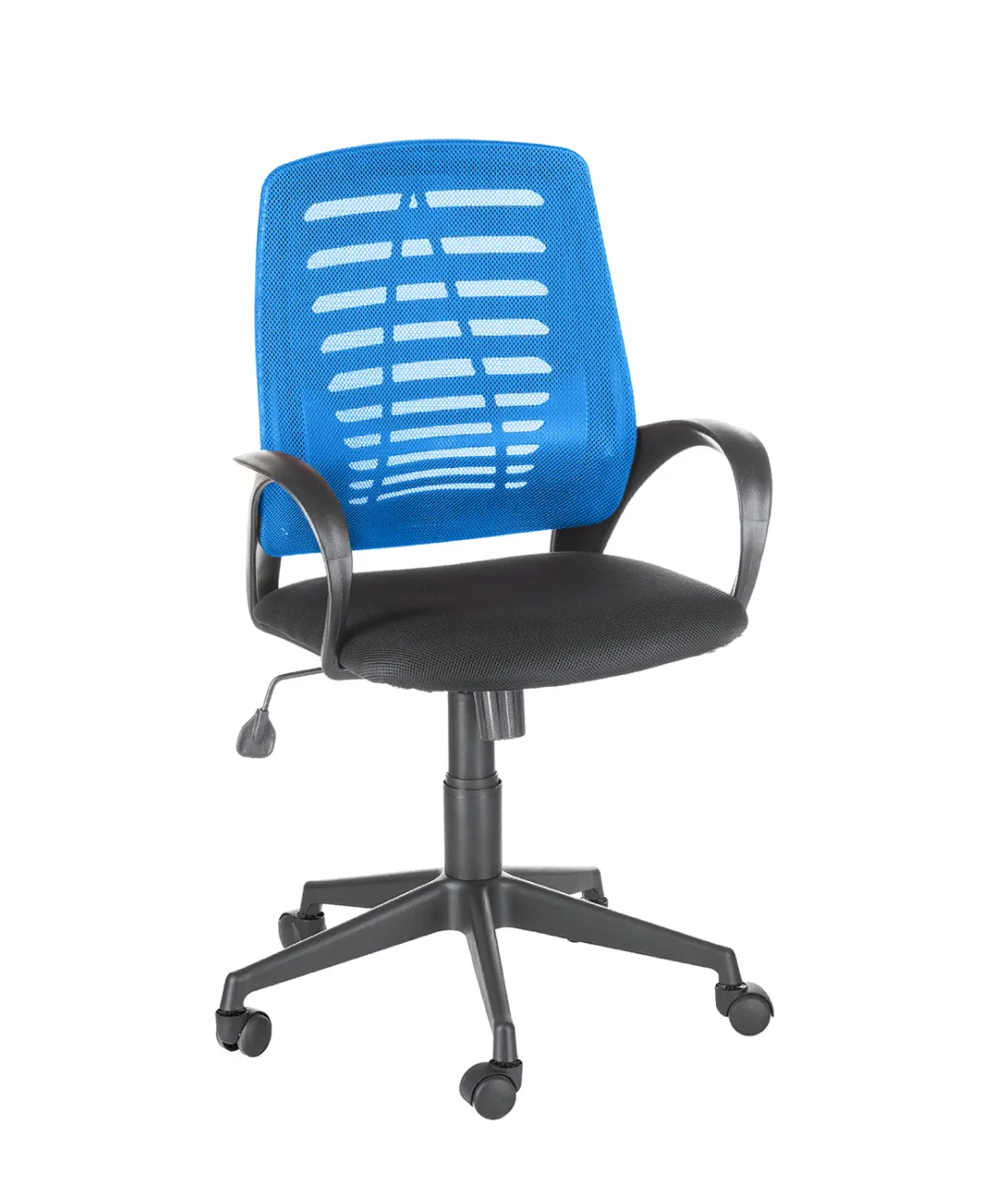 Кресло Ирис TW- синяя/TW-черн в Ханты-Мансийске - hanty-mansijsk.mebel-tymen.ru | фото