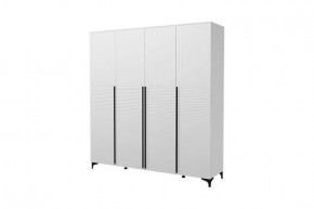 Брента Шкаф ШР-4 Белый в Ханты-Мансийске - hanty-mansijsk.mebel-tymen.ru | фото