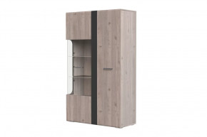 "БРИЗ" шкаф-витрина, 2 дверцы в Ханты-Мансийске - hanty-mansijsk.mebel-tymen.ru | фото