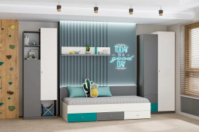 Детская Клео ОК-1, графит, миндаль, океан Диал в Ханты-Мансийске - hanty-mansijsk.mebel-tymen.ru | фото