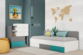 Детская Клео ОК-4, графит, миндаль, океан Диал в Ханты-Мансийске - hanty-mansijsk.mebel-tymen.ru | фото