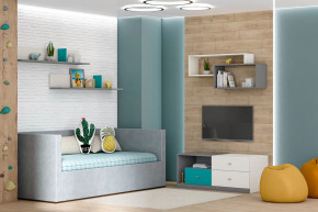 Детская Клео ОК-6, графит, миндаль, океан Диал в Ханты-Мансийске - hanty-mansijsk.mebel-tymen.ru | фото