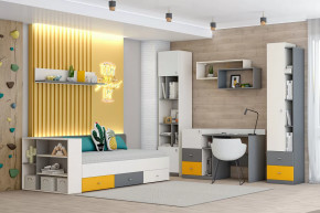 Детская Клео С-2, графит, миндаль, солнечный Диал в Ханты-Мансийске - hanty-mansijsk.mebel-tymen.ru | фото