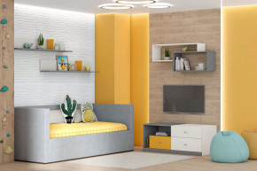 Детская Клео С-6, графит, миндаль, солнечный Диал в Ханты-Мансийске - hanty-mansijsk.mebel-tymen.ru | фото