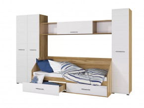 Детская Ненси Крафт золотой-белый в Ханты-Мансийске - hanty-mansijsk.mebel-tymen.ru | фото