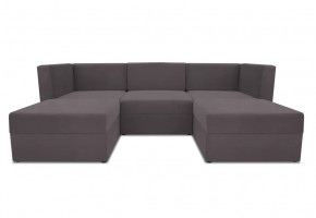 Диван модульный угловой Бергамо пять секций Dream Grey кат. 3 в Ханты-Мансийске - hanty-mansijsk.mebel-tymen.ru | фото