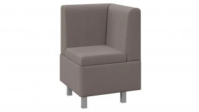 Диван угловой «Каир» Исп.2 Велюр Camaro 05 (мокко) в Ханты-Мансийске - hanty-mansijsk.mebel-tymen.ru | фото