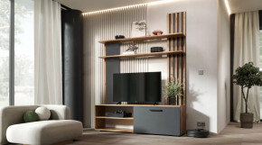 Гостиная Каролина Дуб Вотан/Графит в Ханты-Мансийске - hanty-mansijsk.mebel-tymen.ru | фото