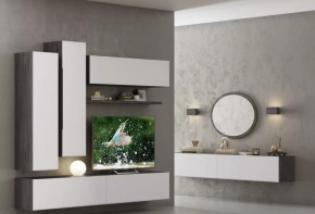 Гостиная Уна Лофт Композиция №8 в Ханты-Мансийске - hanty-mansijsk.mebel-tymen.ru | фото