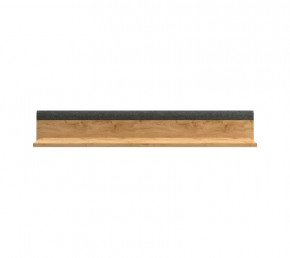 GRACE полка POL140 (Дуб наварра/Графит) в Ханты-Мансийске - hanty-mansijsk.mebel-tymen.ru | фото