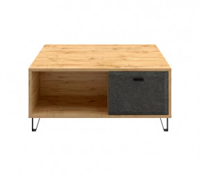 GRACE стол журнальный LAW2D (Дуб наварра/Графит) в Ханты-Мансийске - hanty-mansijsk.mebel-tymen.ru | фото