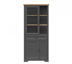 JASMIN шкаф REG1W2D1S (Графит/ Дуб артизан) в Ханты-Мансийске - hanty-mansijsk.mebel-tymen.ru | фото