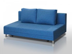 Диван Комфорт Лайт без подлокотников 2 подушки denim в Ханты-Мансийске - hanty-mansijsk.mebel-tymen.ru | фото