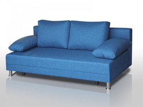 Диван Комфорт без подлокотников 4 подушки denim в Ханты-Мансийске - hanty-mansijsk.mebel-tymen.ru | фото