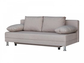 Диван Комфорт без подлокотников 4 подушки кэмел в Ханты-Мансийске - hanty-mansijsk.mebel-tymen.ru | фото