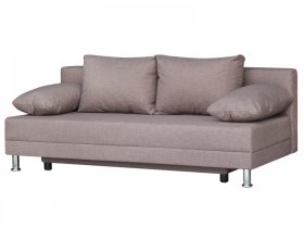 Диван Комфорт без подлокотников 4 подушки латте в Ханты-Мансийске - hanty-mansijsk.mebel-tymen.ru | фото