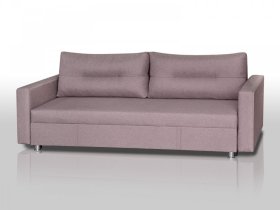 Диван Комфорт с прямыми подлокотниками латте в Ханты-Мансийске - hanty-mansijsk.mebel-tymen.ru | фото