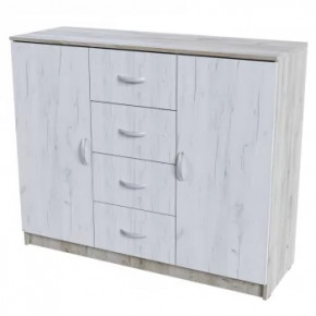 Комод КМ 555-М Спальня Басса Дуб крафт в Ханты-Мансийске - hanty-mansijsk.mebel-tymen.ru | фото