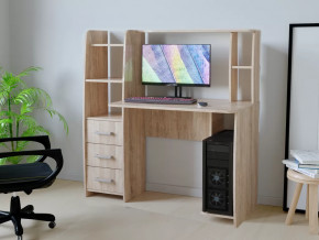 Компьютерный стол КЛ №6.3 Дуб баррик в Ханты-Мансийске - hanty-mansijsk.mebel-tymen.ru | фото