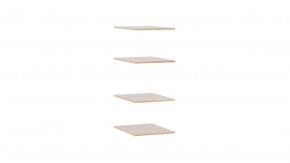 Комплект полок Яблоня Беллуно в Ханты-Мансийске - hanty-mansijsk.mebel-tymen.ru | фото