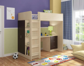 Кровать-чердак Теремок-3 в Ханты-Мансийске - hanty-mansijsk.mebel-tymen.ru | фото