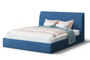 Кровать Хилтон, 2000*1200 мм, синий в Ханты-Мансийске - hanty-mansijsk.mebel-tymen.ru | фото