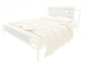 Кровать Инесса Plus белая в Ханты-Мансийске - hanty-mansijsk.mebel-tymen.ru | фото