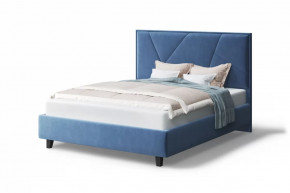 Кровать Ингрид, 1800*2000 мм, на опорах, синий в Ханты-Мансийске - hanty-mansijsk.mebel-tymen.ru | фото