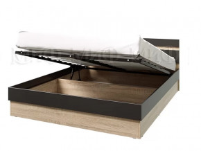Кровать Ким с ПМ 1400 Графит софт, сонома в Ханты-Мансийске - hanty-mansijsk.mebel-tymen.ru | фото