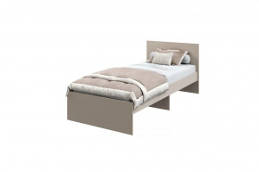 Кровать "МОНА" 2000* 900мм, (без матраса), ЛДСП кашемир (ламели) в Ханты-Мансийске - hanty-mansijsk.mebel-tymen.ru | фото