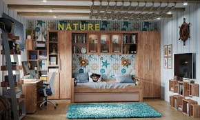 Модульная детская Nature в Ханты-Мансийске - hanty-mansijsk.mebel-tymen.ru | фото