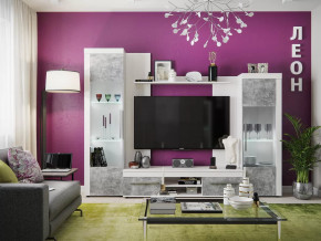Модульная гостиная Леон в Ханты-Мансийске - hanty-mansijsk.mebel-tymen.ru | фото