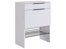 Обувница Баско белое дерево/белое дерево в Ханты-Мансийске - hanty-mansijsk.mebel-tymen.ru | фото