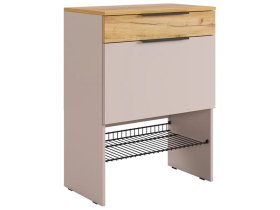 Обувница Баско кашемир/дуб крафт золотой в Ханты-Мансийске - hanty-mansijsk.mebel-tymen.ru | фото