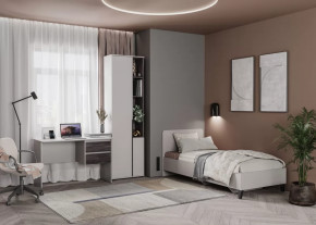 Подростковая НАОМИ, ЛДСП Кашемир/ЛДСП Кашемир в Ханты-Мансийске - hanty-mansijsk.mebel-tymen.ru | фото