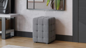 Пуф «Аристо» Велюр Серый в Ханты-Мансийске - hanty-mansijsk.mebel-tymen.ru | фото