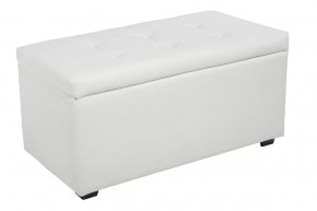 Пуф Мартин (белый) в Ханты-Мансийске - hanty-mansijsk.mebel-tymen.ru | фото