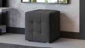 Пуф Тип 1 Велюр Графит в Ханты-Мансийске - hanty-mansijsk.mebel-tymen.ru | фото