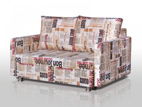 Диван Реал 120 с подлокотниками Газета в Ханты-Мансийске - hanty-mansijsk.mebel-tymen.ru | фото