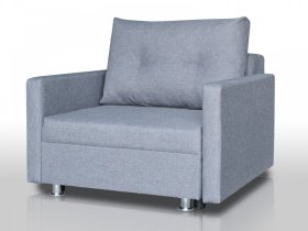 Кресло-кровать Реал 80 с подлокотниками грей в Ханты-Мансийске - hanty-mansijsk.mebel-tymen.ru | фото