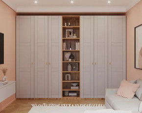 Шкаф 3000 Софт серый Графика в Ханты-Мансийске - hanty-mansijsk.mebel-tymen.ru | фото