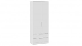Шкаф для одежды «Марли» Белый в Ханты-Мансийске - hanty-mansijsk.mebel-tymen.ru | фото