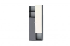 Шкаф Клео Шк-2, 800 мм, графит, миндаль Диал в Ханты-Мансийске - hanty-mansijsk.mebel-tymen.ru | фото