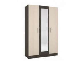 Шкаф трехстворчатый Леси Венге-Дуб в Ханты-Мансийске - hanty-mansijsk.mebel-tymen.ru | фото