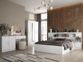 Спальный гарнитур Басямиф, белый в Ханты-Мансийске - hanty-mansijsk.mebel-tymen.ru | фото