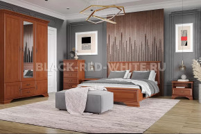 Спальня Kentaki каштан в Ханты-Мансийске - hanty-mansijsk.mebel-tymen.ru | фото