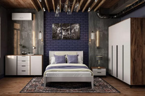 Спальня модульная Брента Жемчуг в Ханты-Мансийске - hanty-mansijsk.mebel-tymen.ru | фото