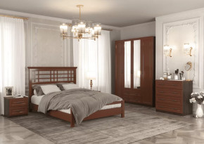 Спальня модульная Кантри Орех в Ханты-Мансийске - hanty-mansijsk.mebel-tymen.ru | фото