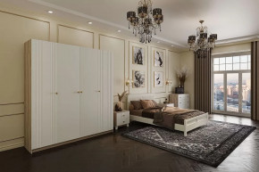 Спальня модульная Ланзетти Жемчуг в Ханты-Мансийске - hanty-mansijsk.mebel-tymen.ru | фото